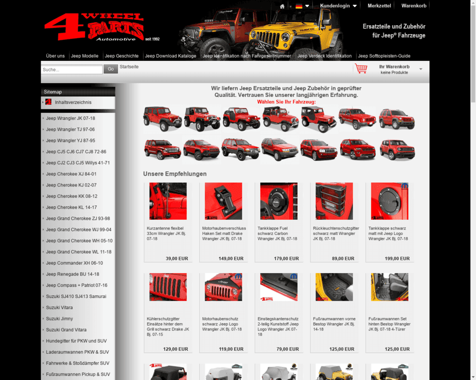 Доставка 4 Wheel Parts в Россию