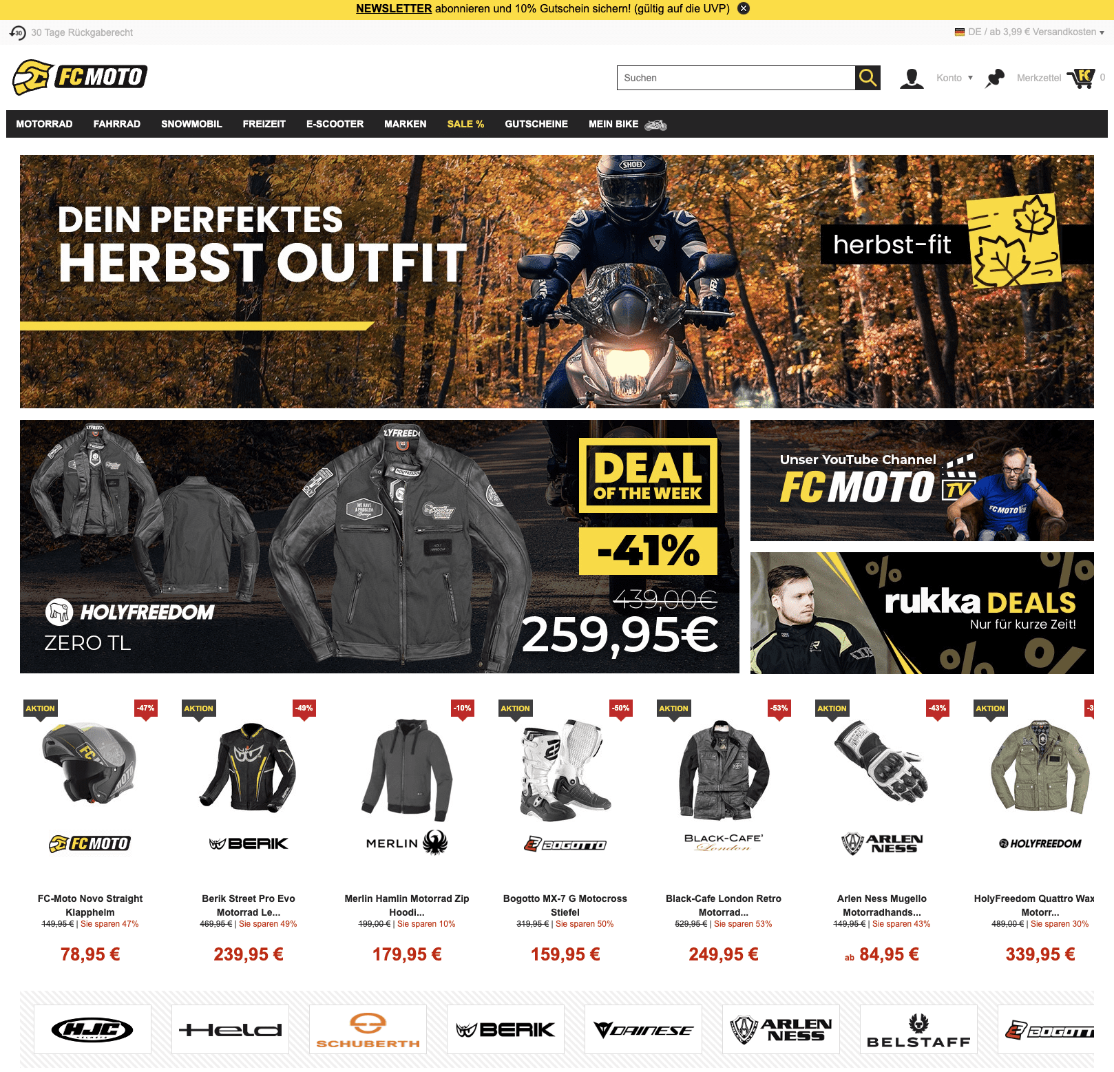 Доставка FC Moto в Россию