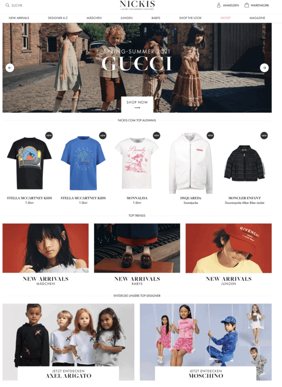 Доставка Nickis в Россию