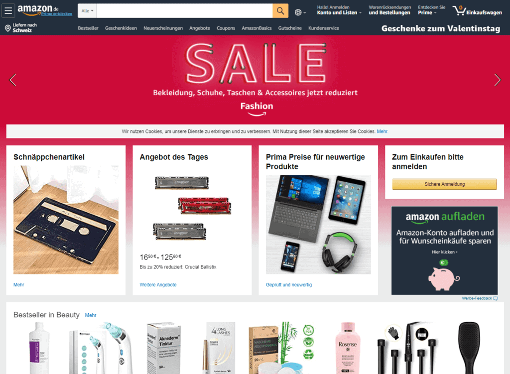 Доставка Amazon в Россию