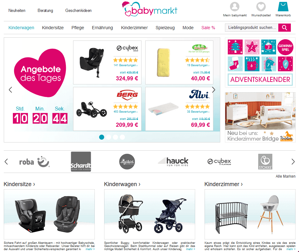Доставка BabyMarkt в Россию