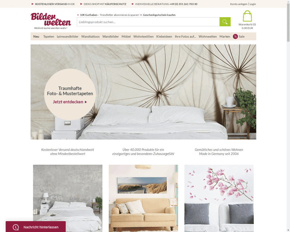 Доставка Bilderwelten в Россию