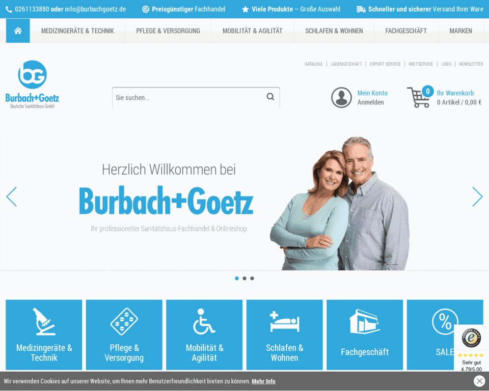 Доставка Burbach Goetz в Россию