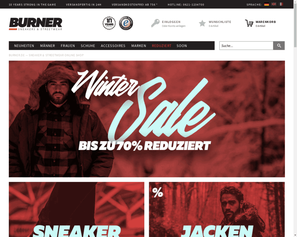 Доставка Burner в Россию