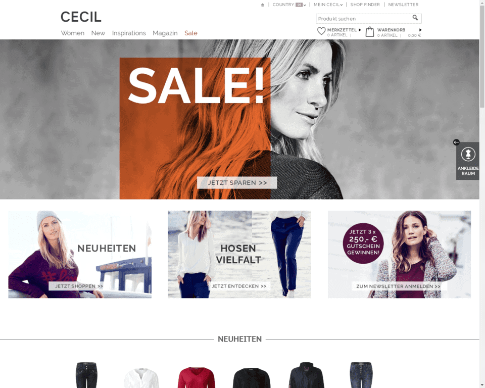 Доставка Cecil в Россию