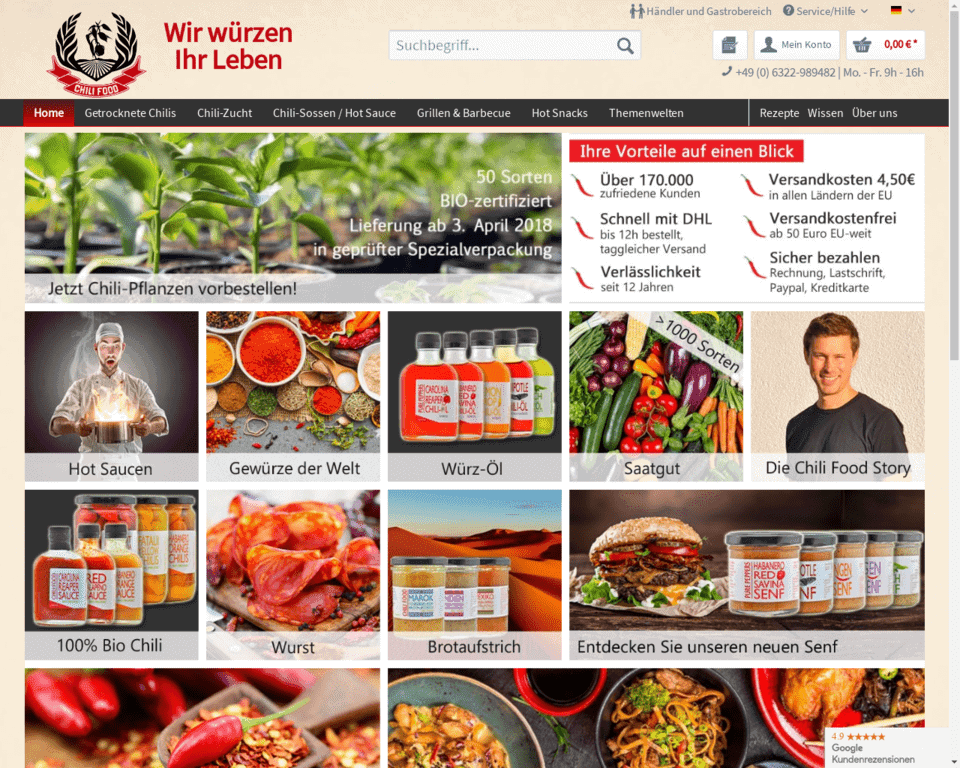 Доставка Chili Shop24 в Россию