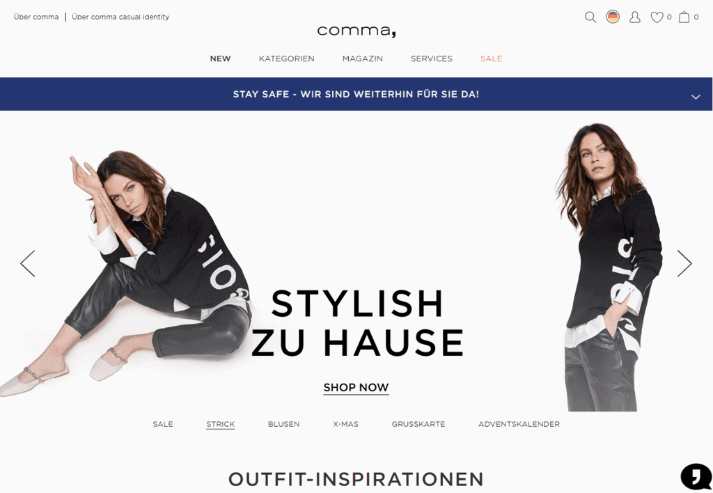 Доставка Comma Store в Россию