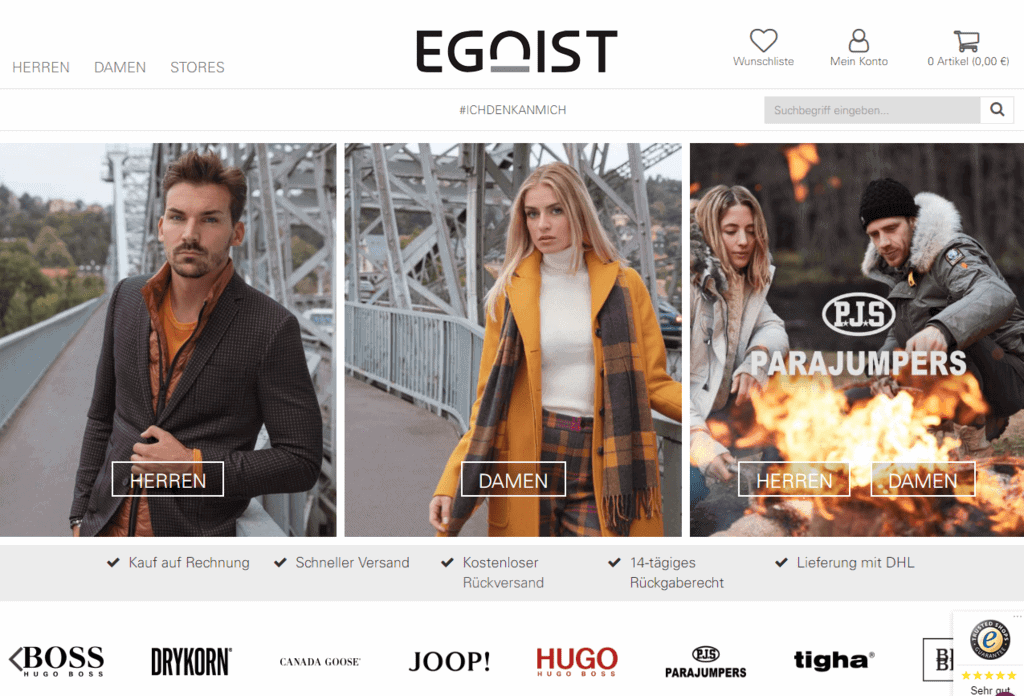 Доставка Egoist в Россию