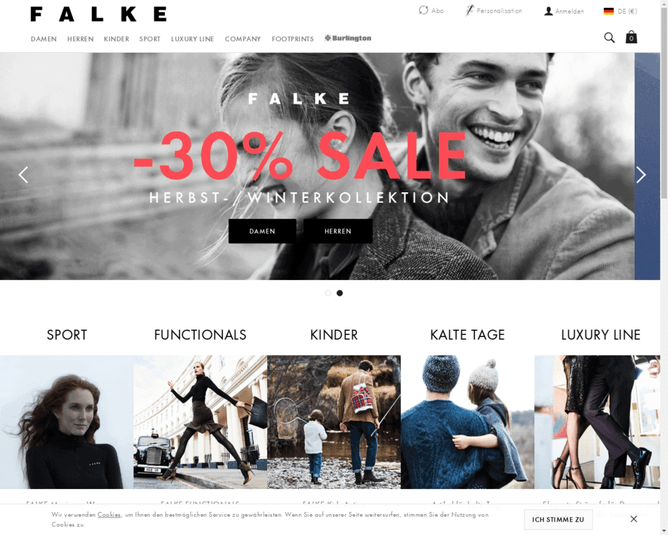 Доставка Falke в Россию