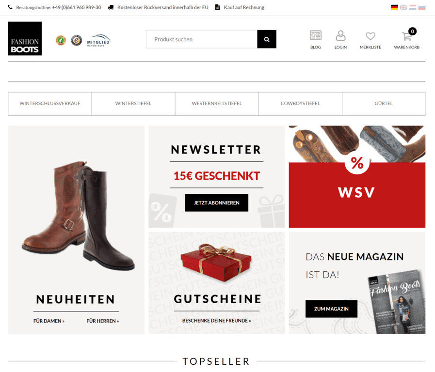 Доставка Fashion Boots в Россию