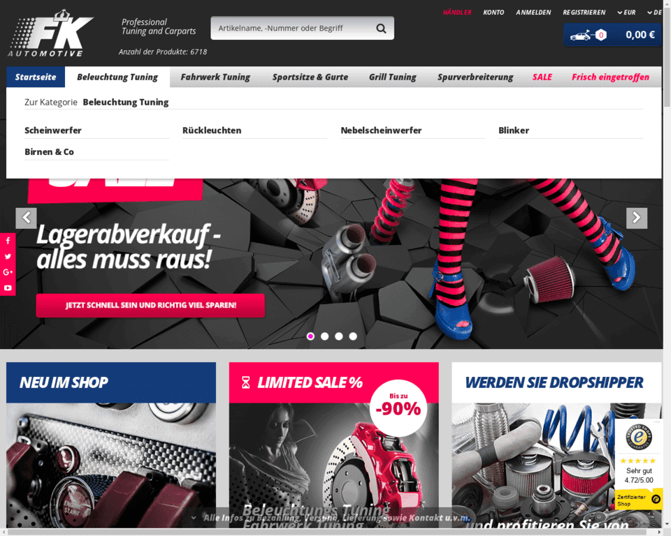 Доставка FK Shop в Россию