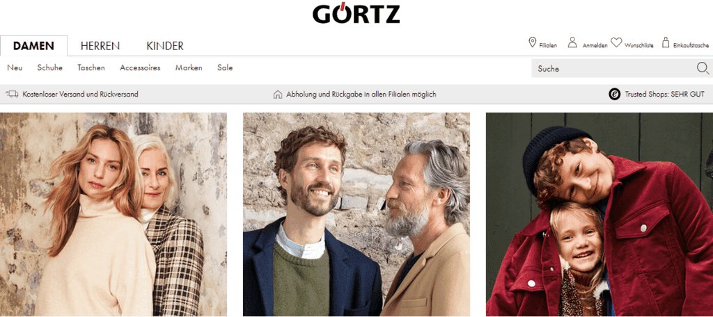 Доставка Goertz в Россию