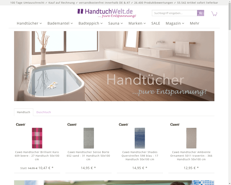 Доставка Handtuch Welt в Россию