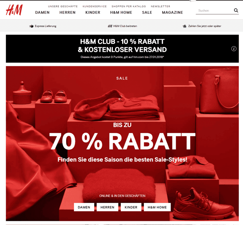 Доставка H&M – HM в Россию