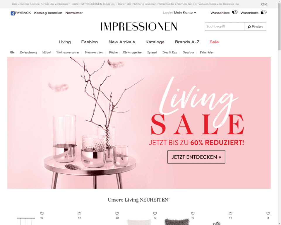 Доставка Impressionen в Россию