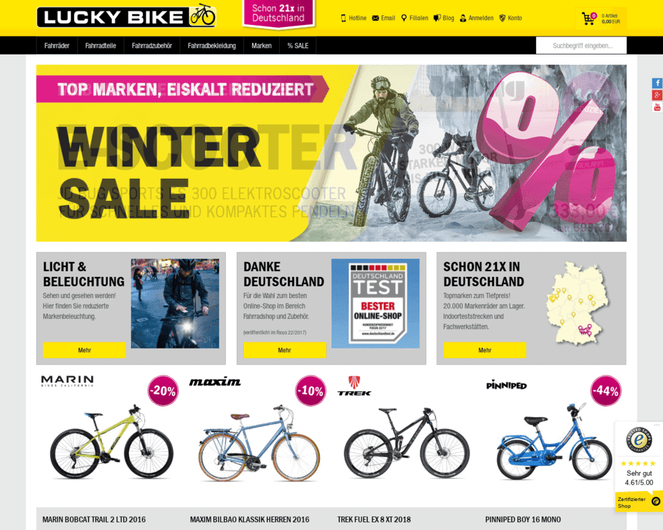 Доставка Lucky Bike в Россию