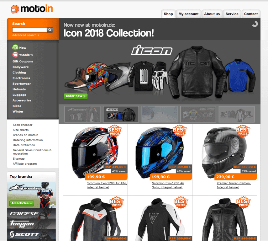 Доставка MotoIn в Россию