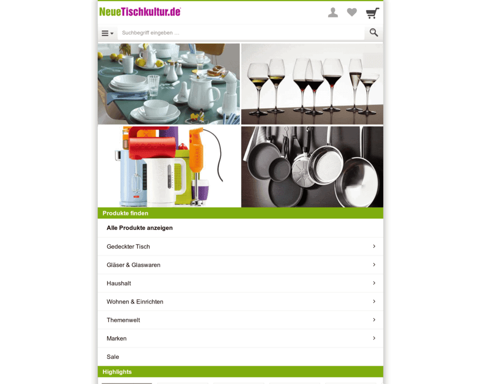 Доставка Neue Tischkultur в Россию