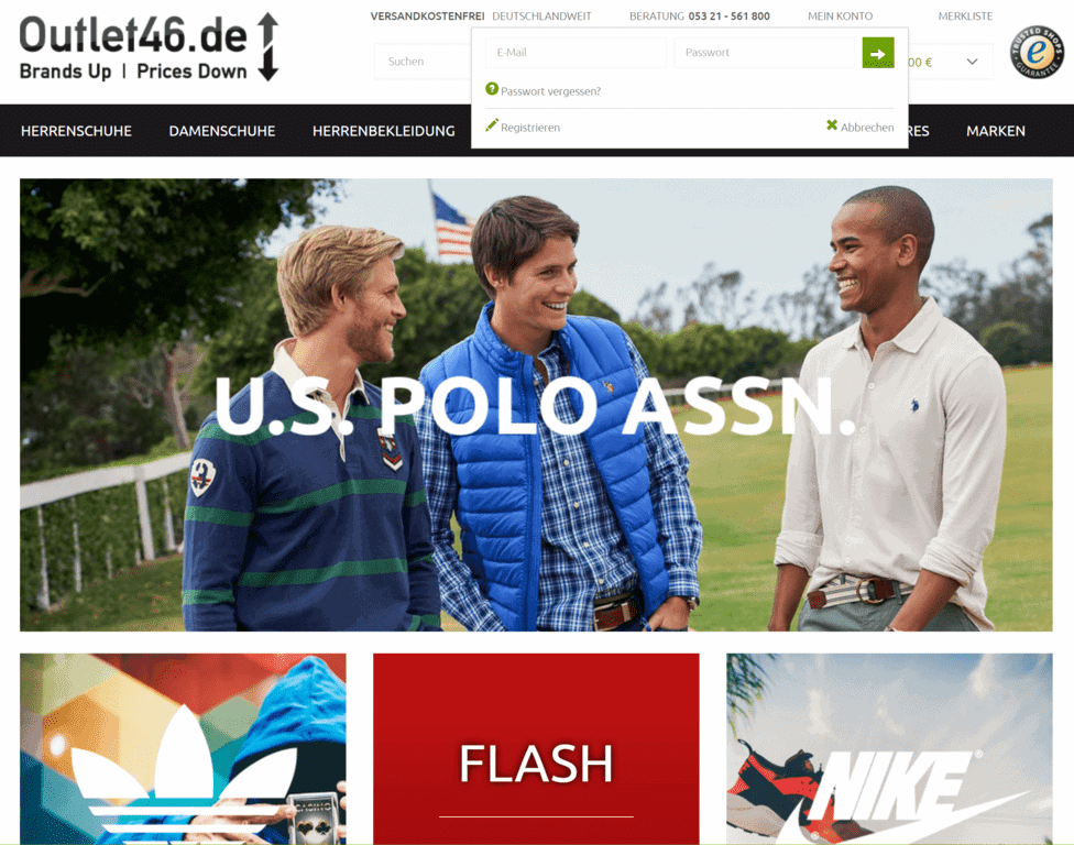 Доставка Outlet 46 в Россию