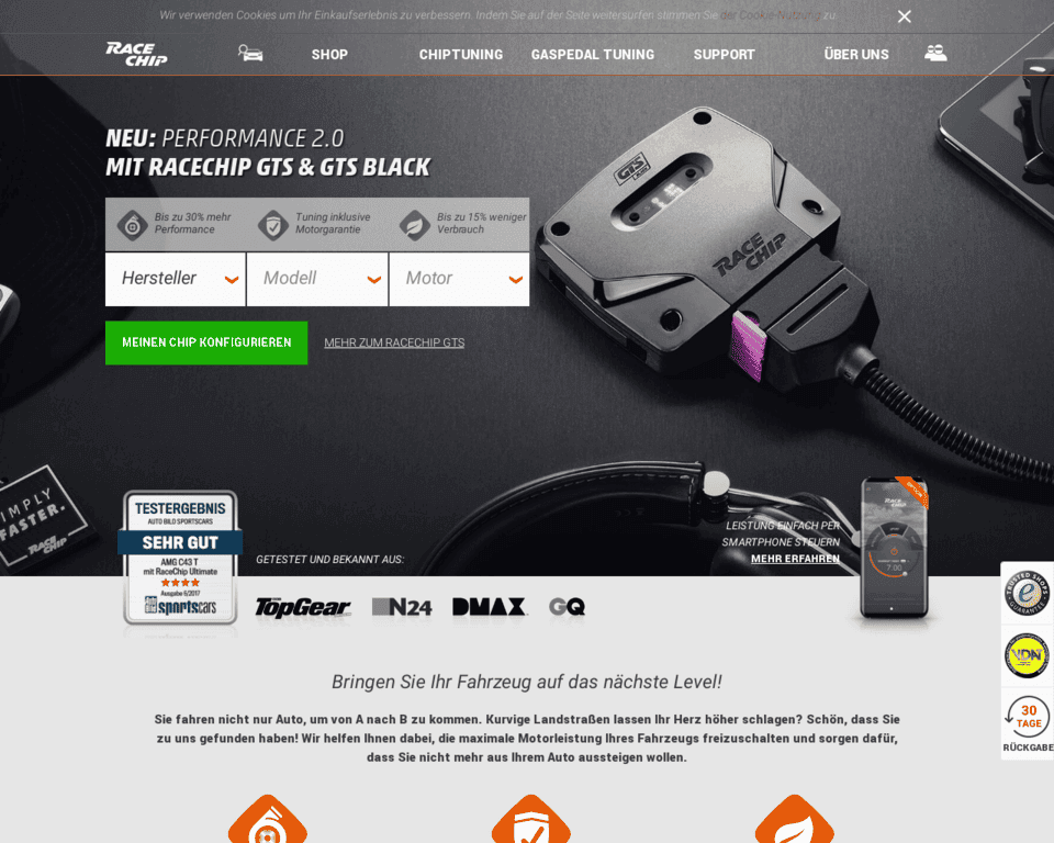 Доставка RaceChip в Россию