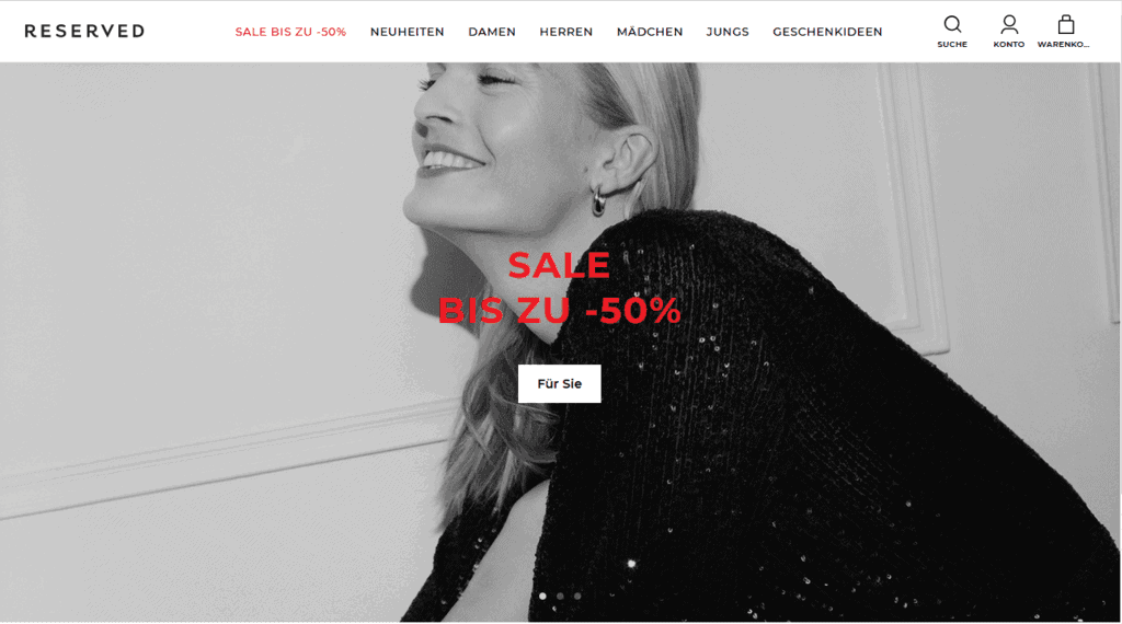 Доставка RESERVED в Россию