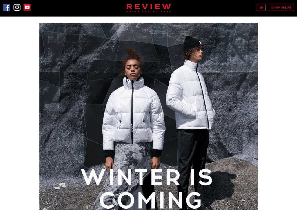 Доставка REVIEW Fashion в Россию