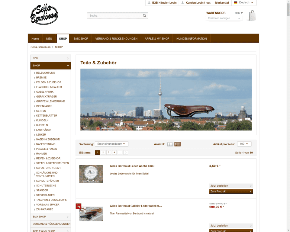 Доставка Sella Berolinum в Россию