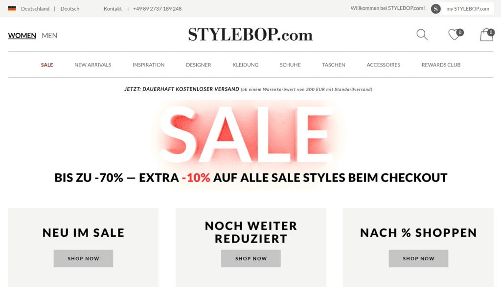 Доставка STYLEBOP в Россию