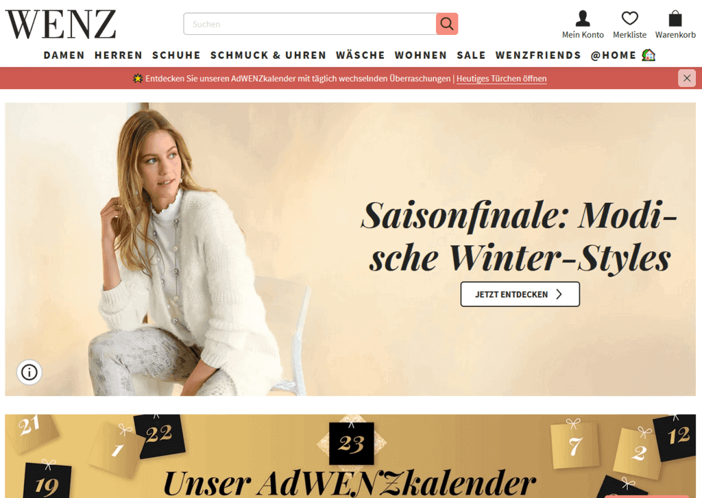 Доставка Wenz в Россию